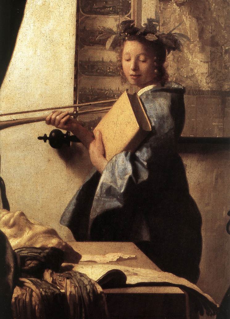 L'Art de la peinture (détail)