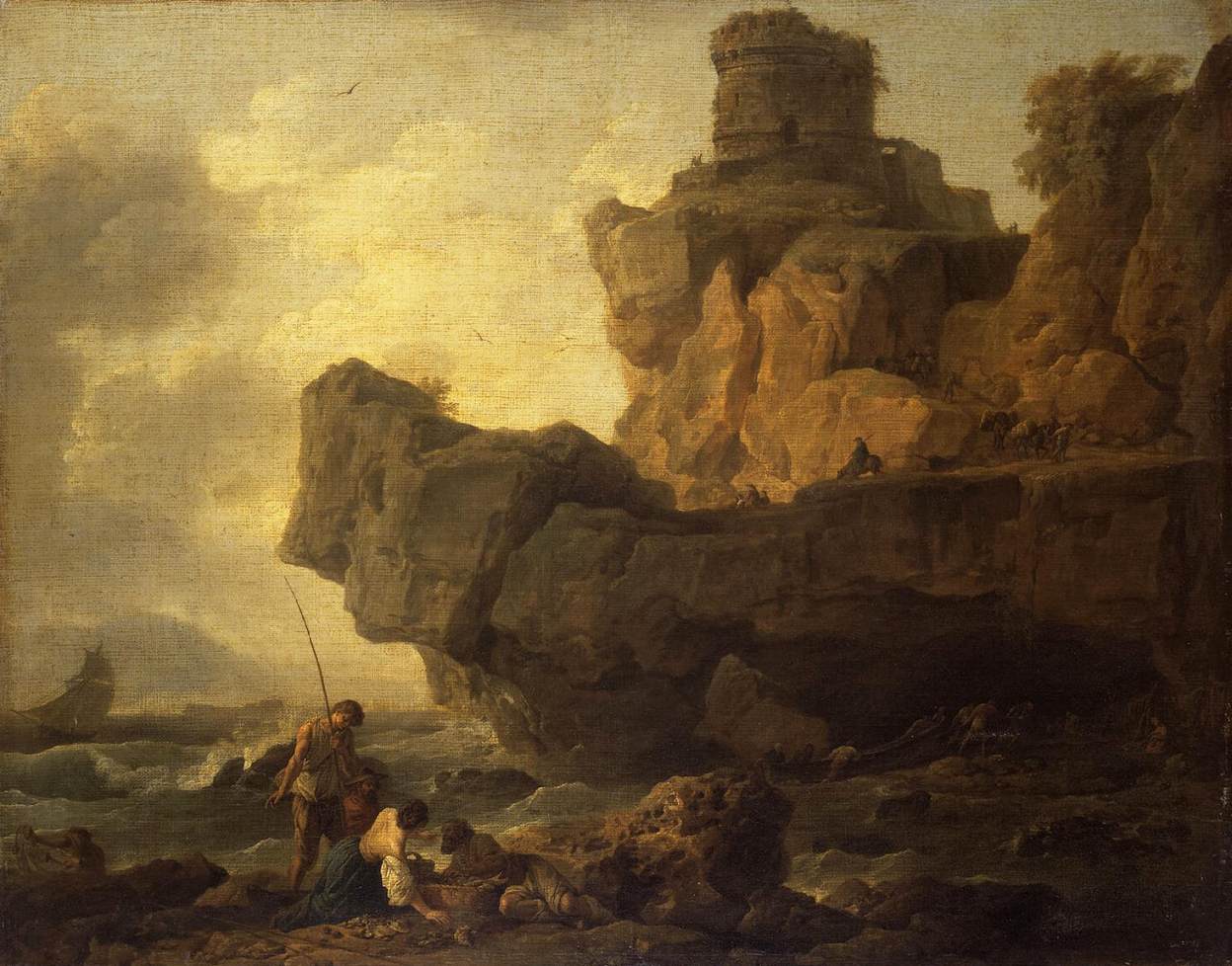 Rochers au bord de la mer