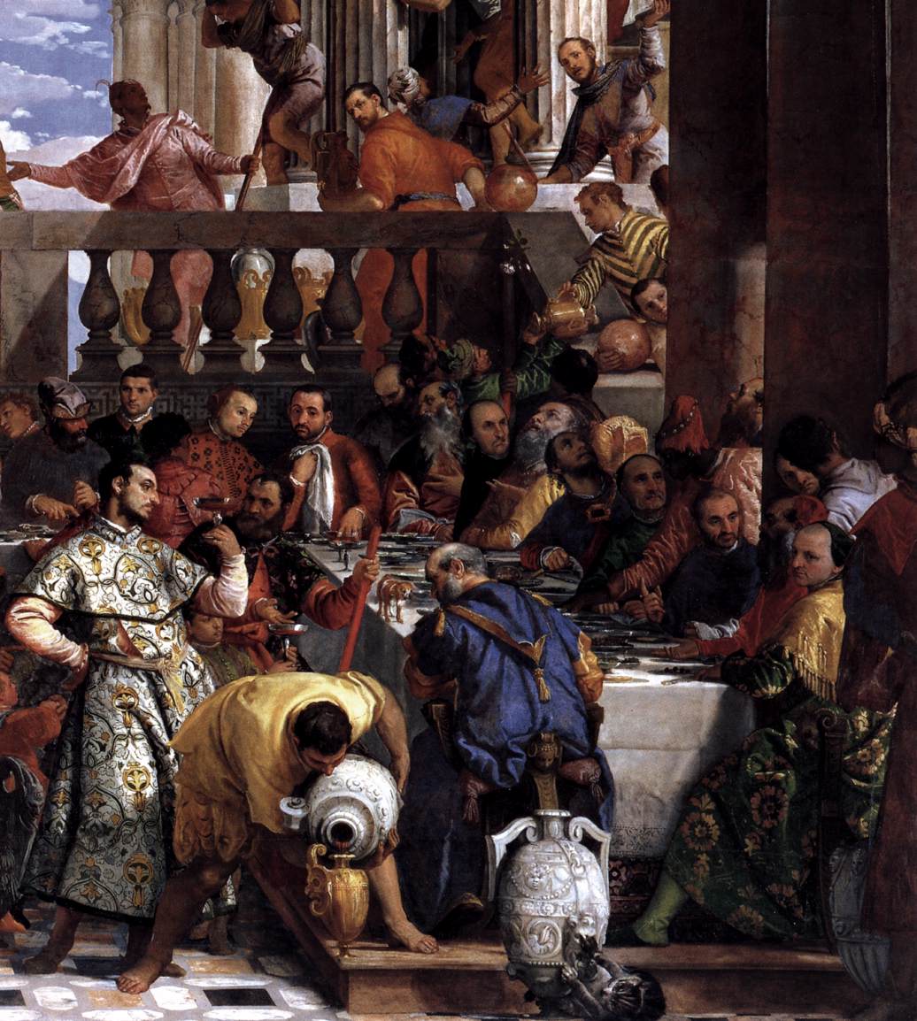 Les Noces de Cana (détail)