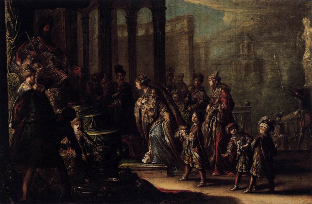 Esther devant Assuérus