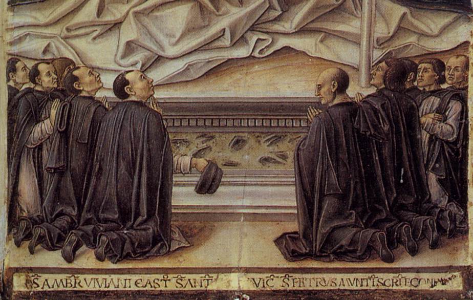 Polyptyque de Saint Ambroise (détail)