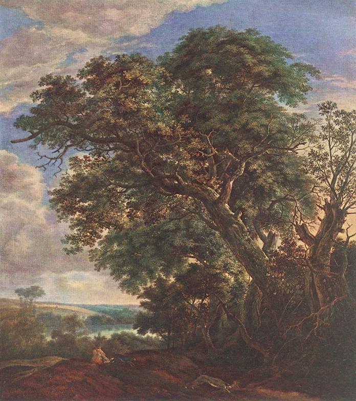 paysage avec River and Trees