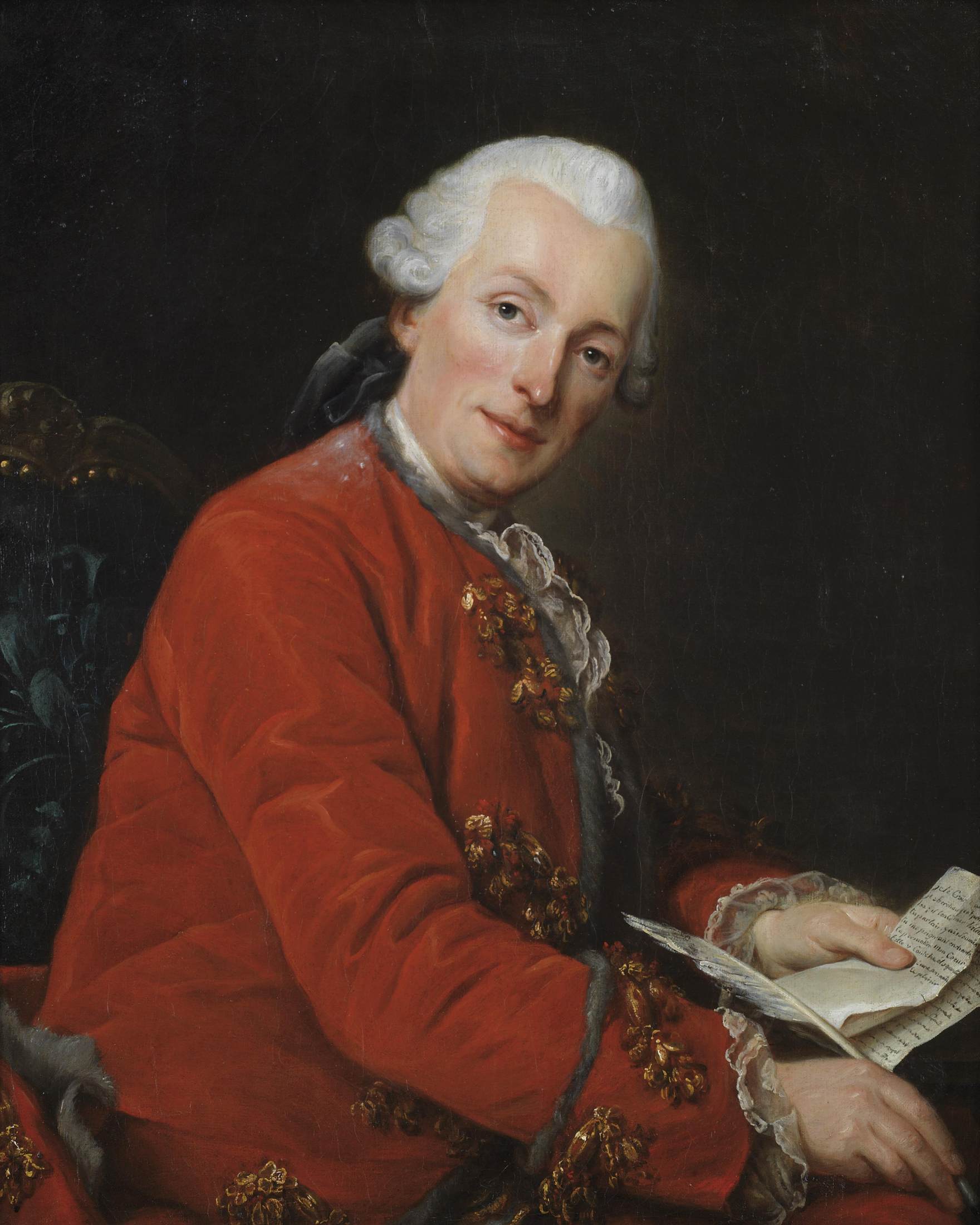 Portrait du poète Charles-Pierre Colardeau