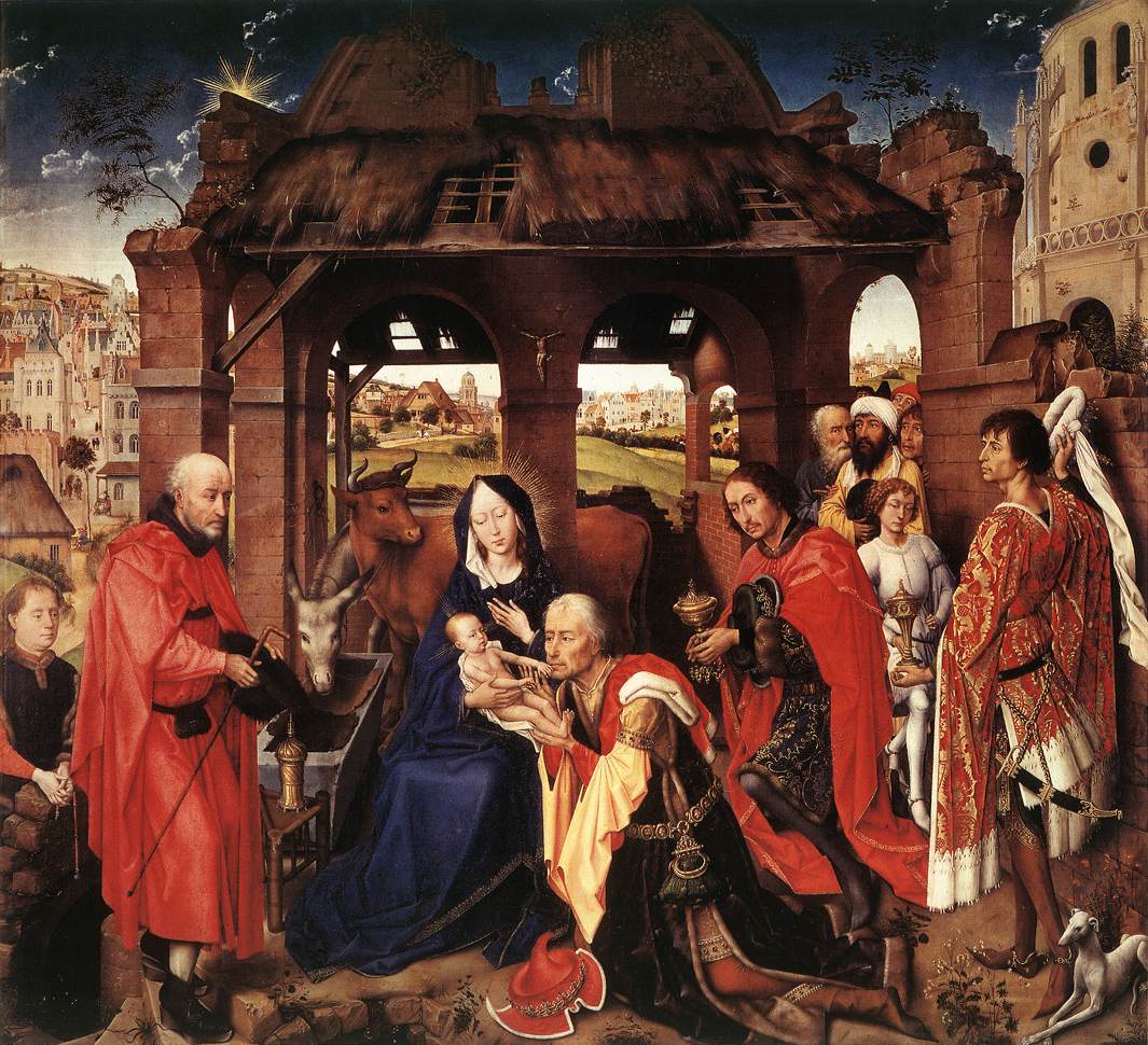 Retable de Sainte Columba (panneau central)