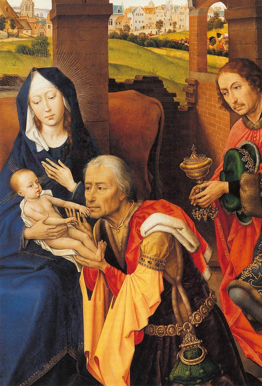 Retable de saint Columba (détail)