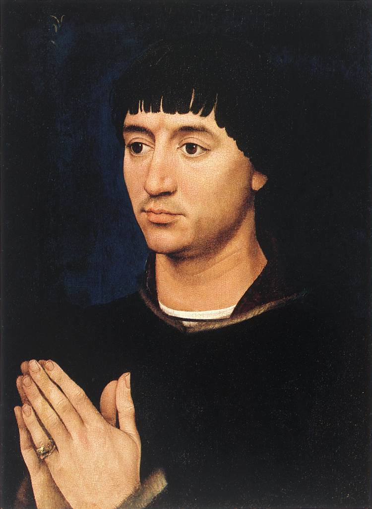 Diptyque de portrait de Jean de Gros (volet droit)