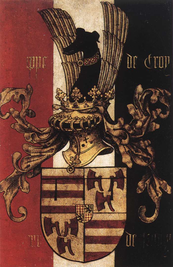 Diptyque portrait de Philippe de Croy (verso)