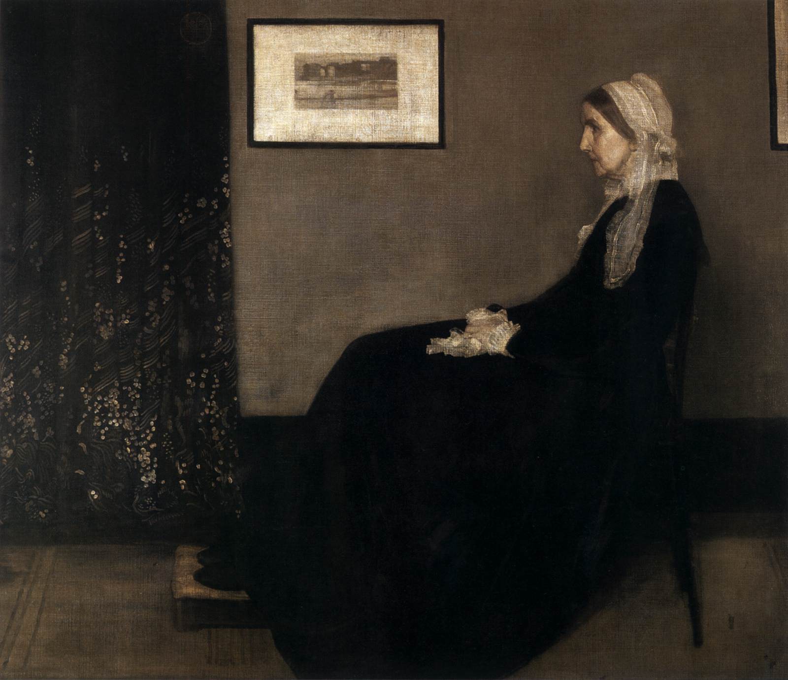 La mère de l'artiste