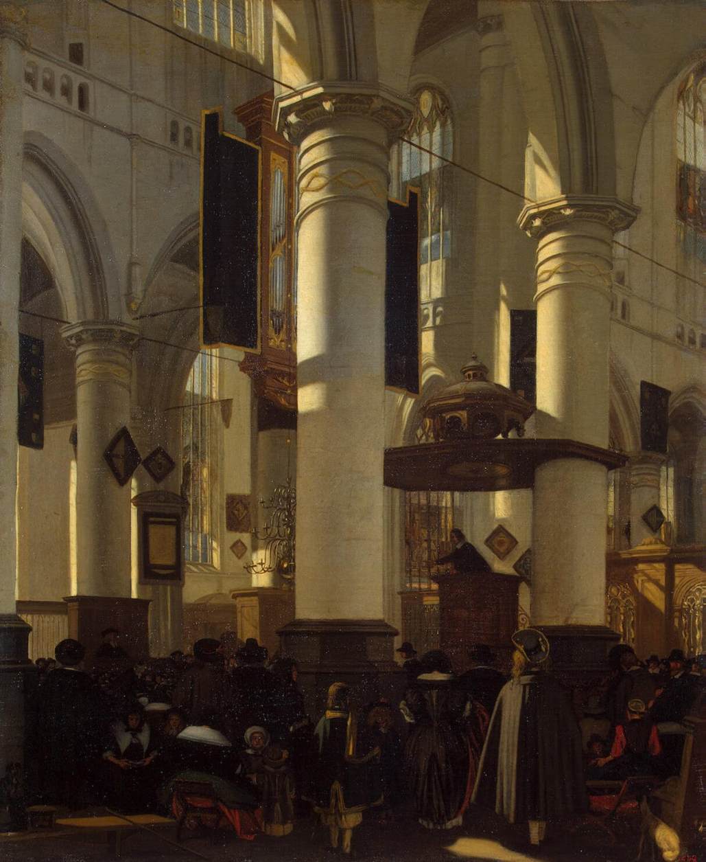 Intérieur d'une église