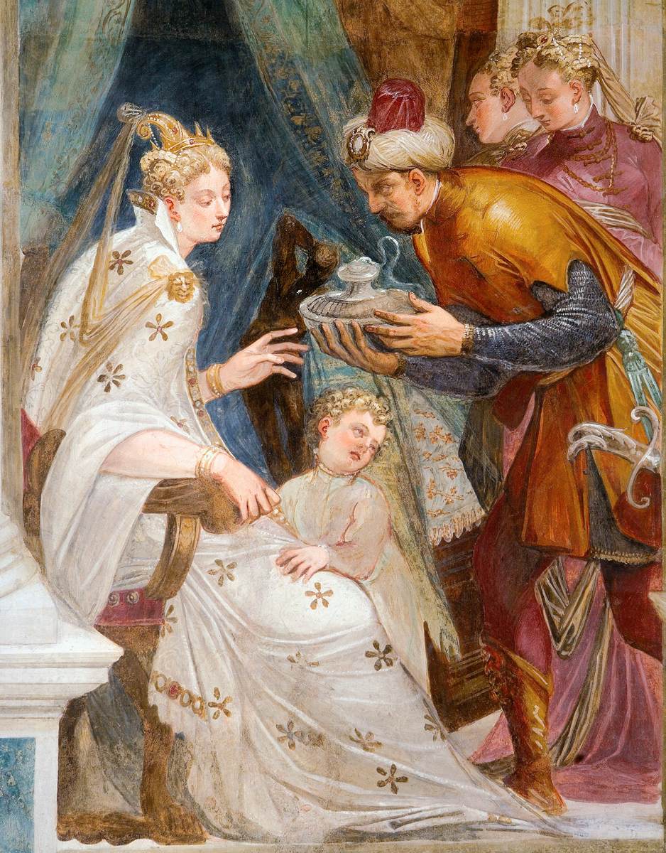 Salle de Sofonisba (détail)