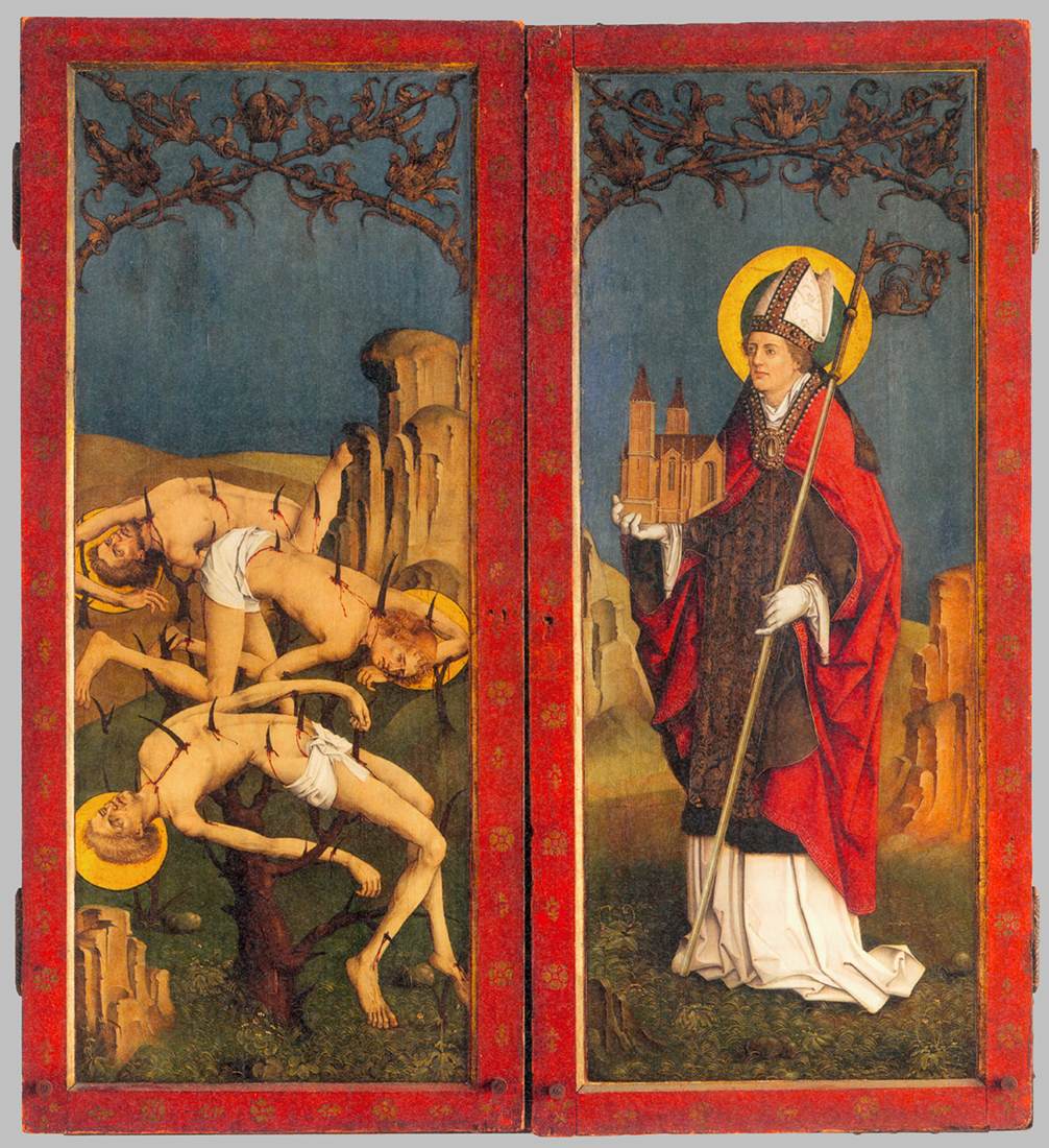 Le retable de Burg Weiler (extérieur)
