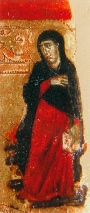 Vierge à l'Enfant (détail)