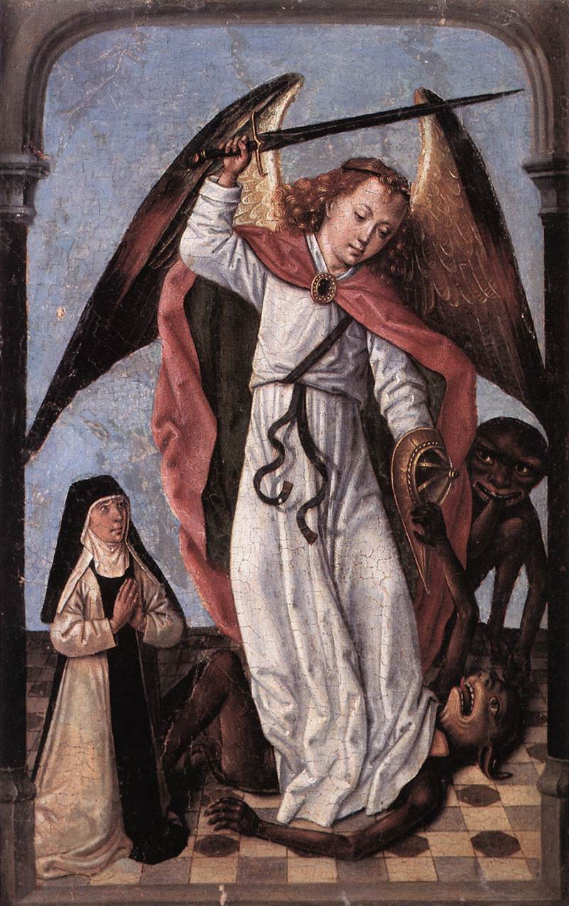 Saint Michel combattant les démons