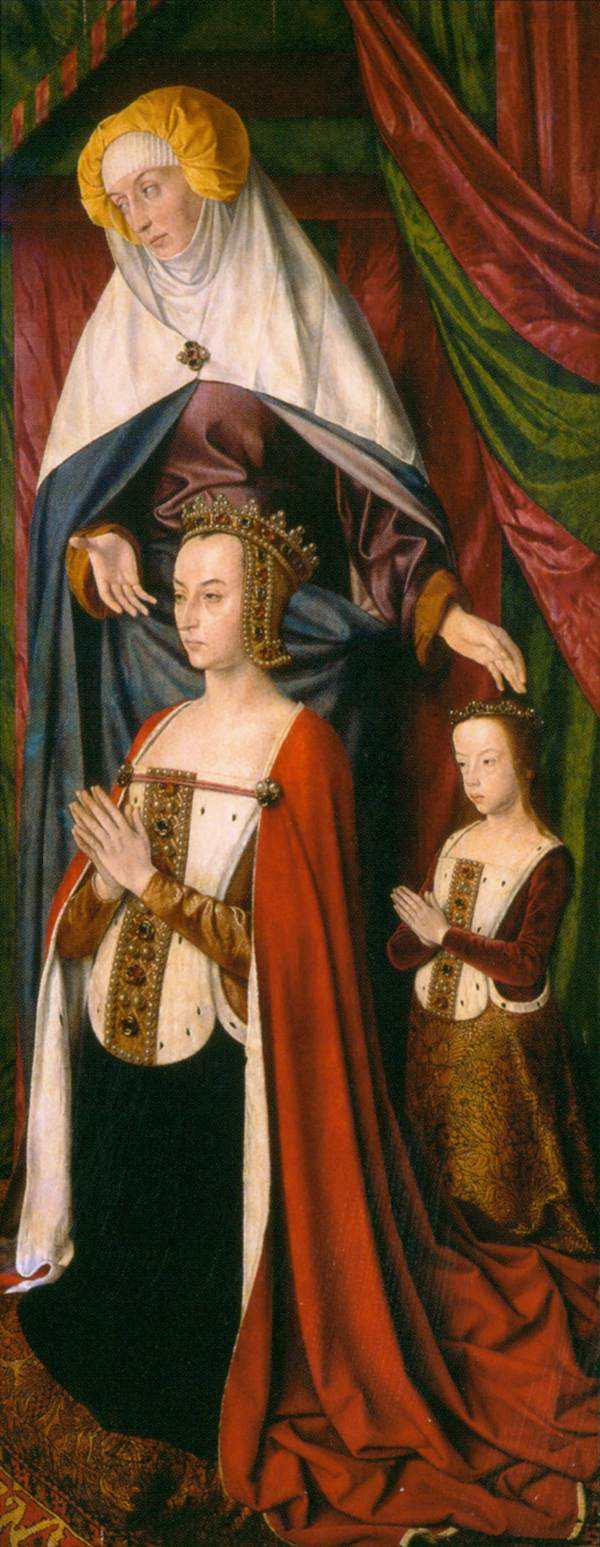 Le Triptyque de Moulins (volet droit)