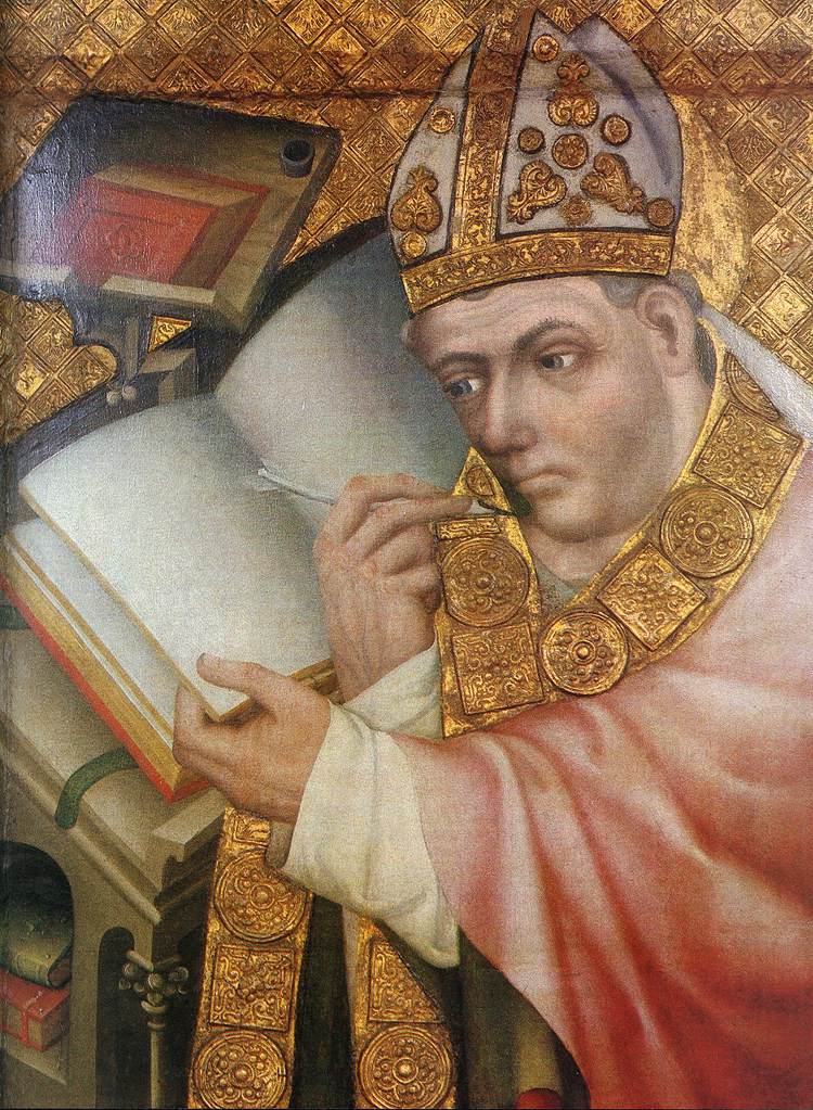 peinture of a Saint