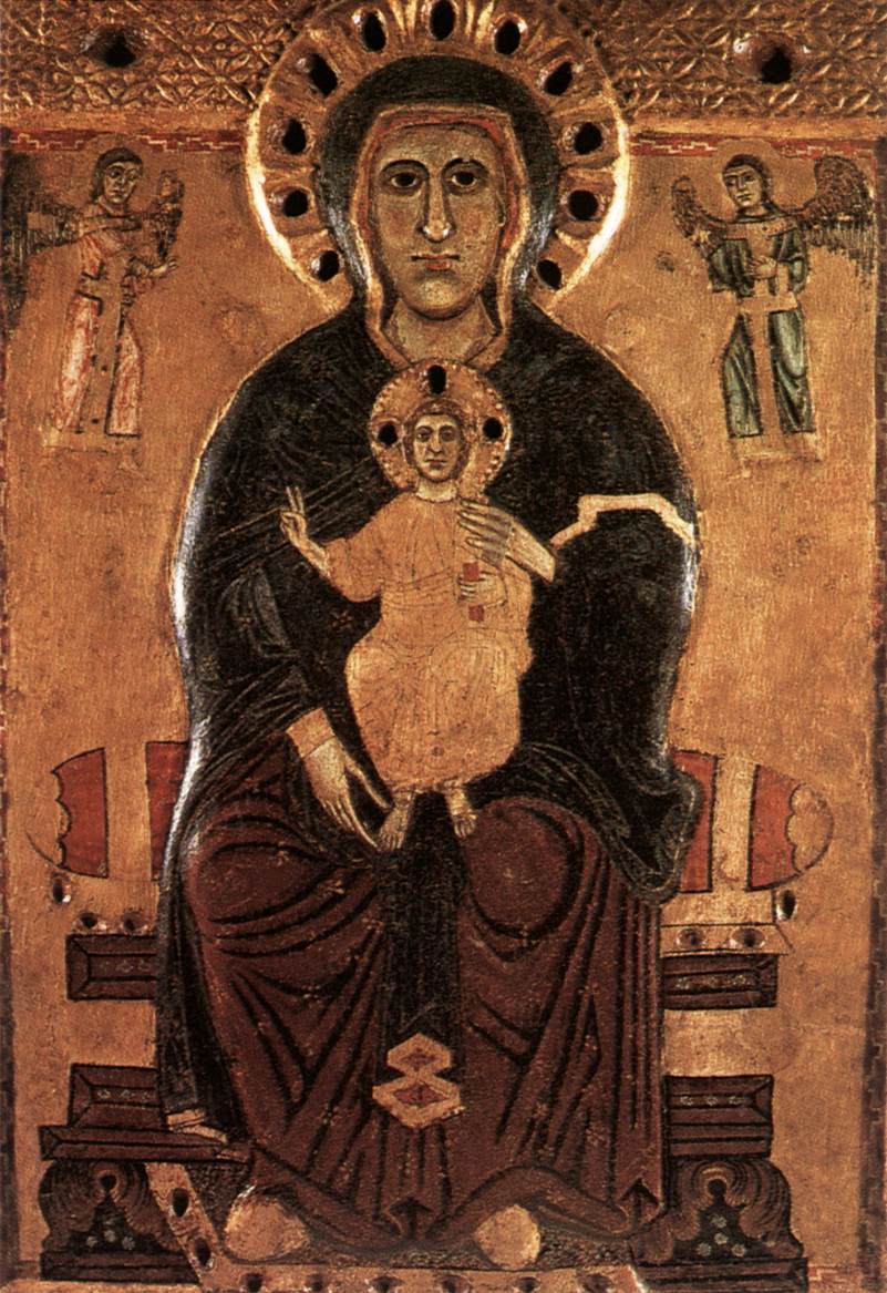 Vierge aux grands yeux