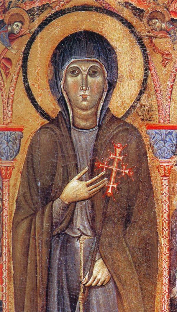 Retable de sainte Claire (détail)