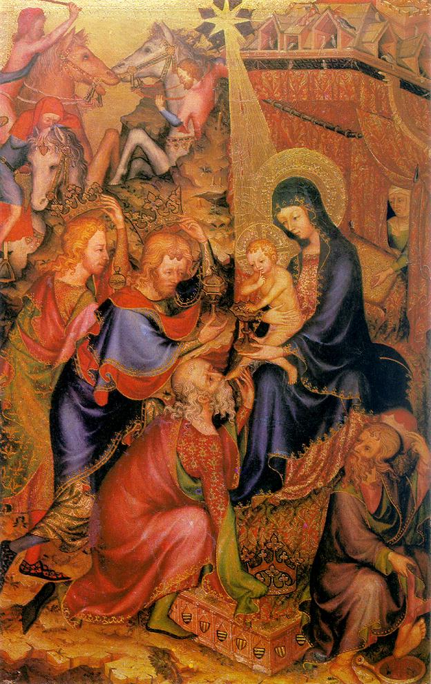 Adoration des Mages (diptyque du Bargello)