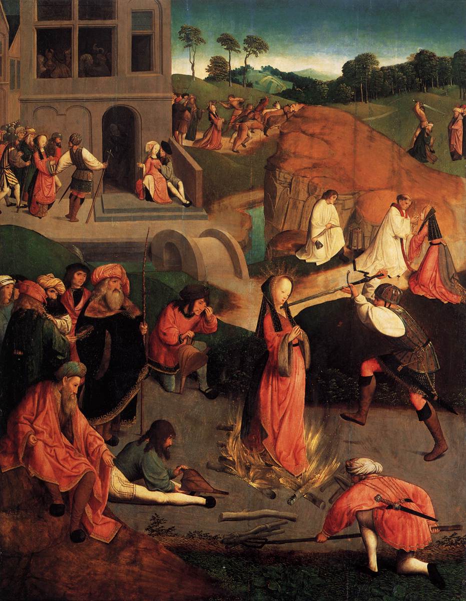 Le martyre de Saint Sérapion