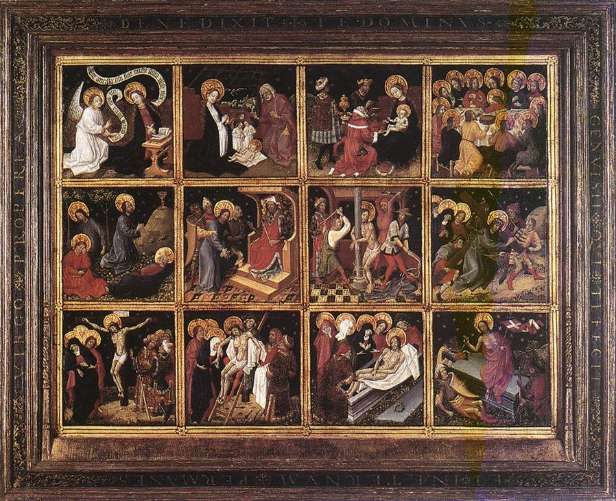 12 scènes de la Vie du Christ