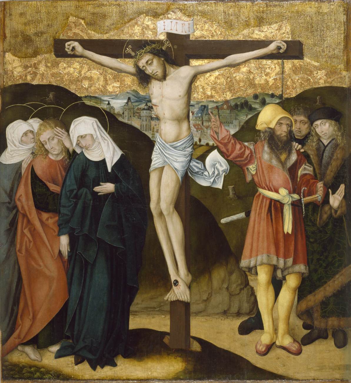 Retable de la Passion du Christ : Crucifixion