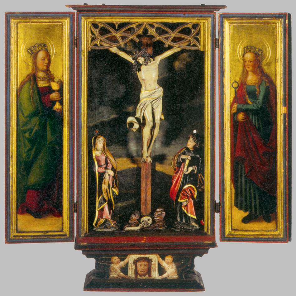 Retable de la maison (ouvert)