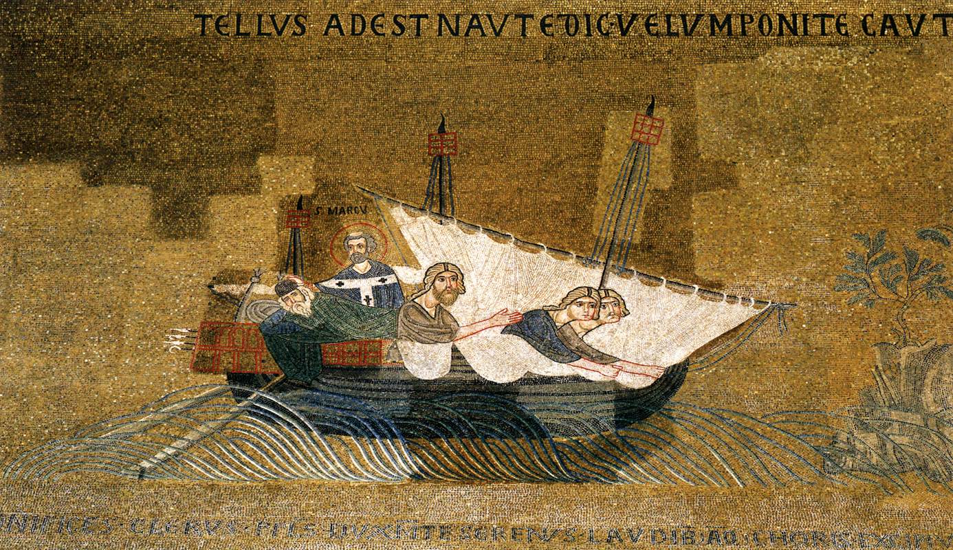 Mosaïques de la chapelle Clément (détail)